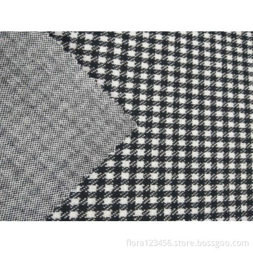 Checkered Pattern Design TR Fabric